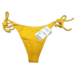 Roxy Haleiwa Tie Side Cheeky Bikini Bottom